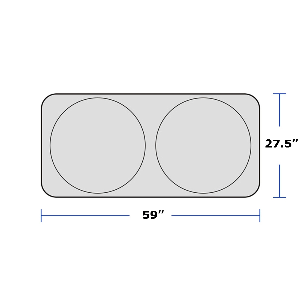 Custom Auto Windshield Sun Shade W/Pouch 2