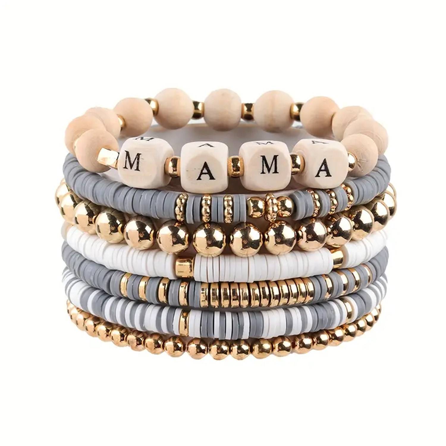 7-Piece Vibrant Surfer Bracelet Set 2