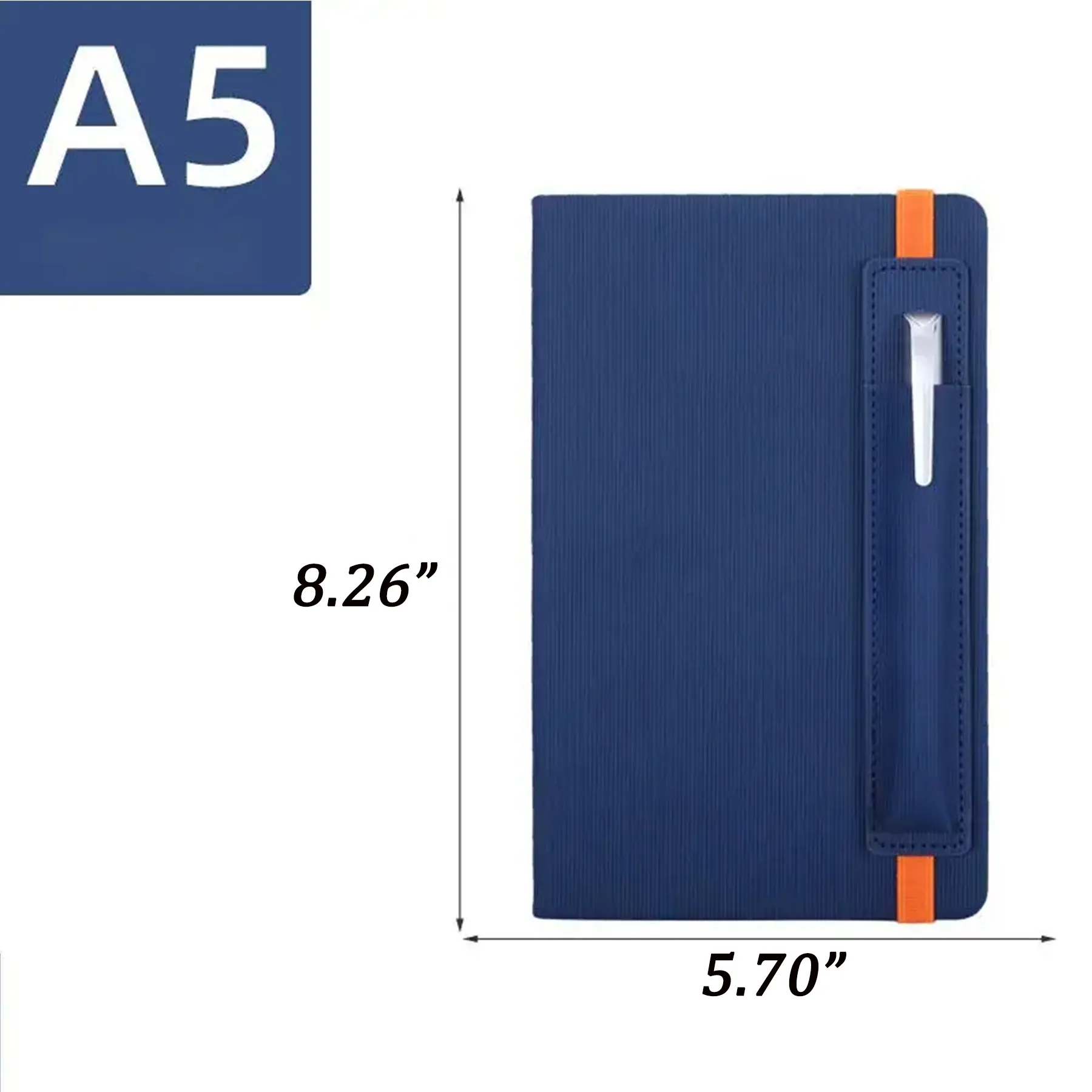 A5 PU Cover Embossed Planner School Student Journal Notebook 1