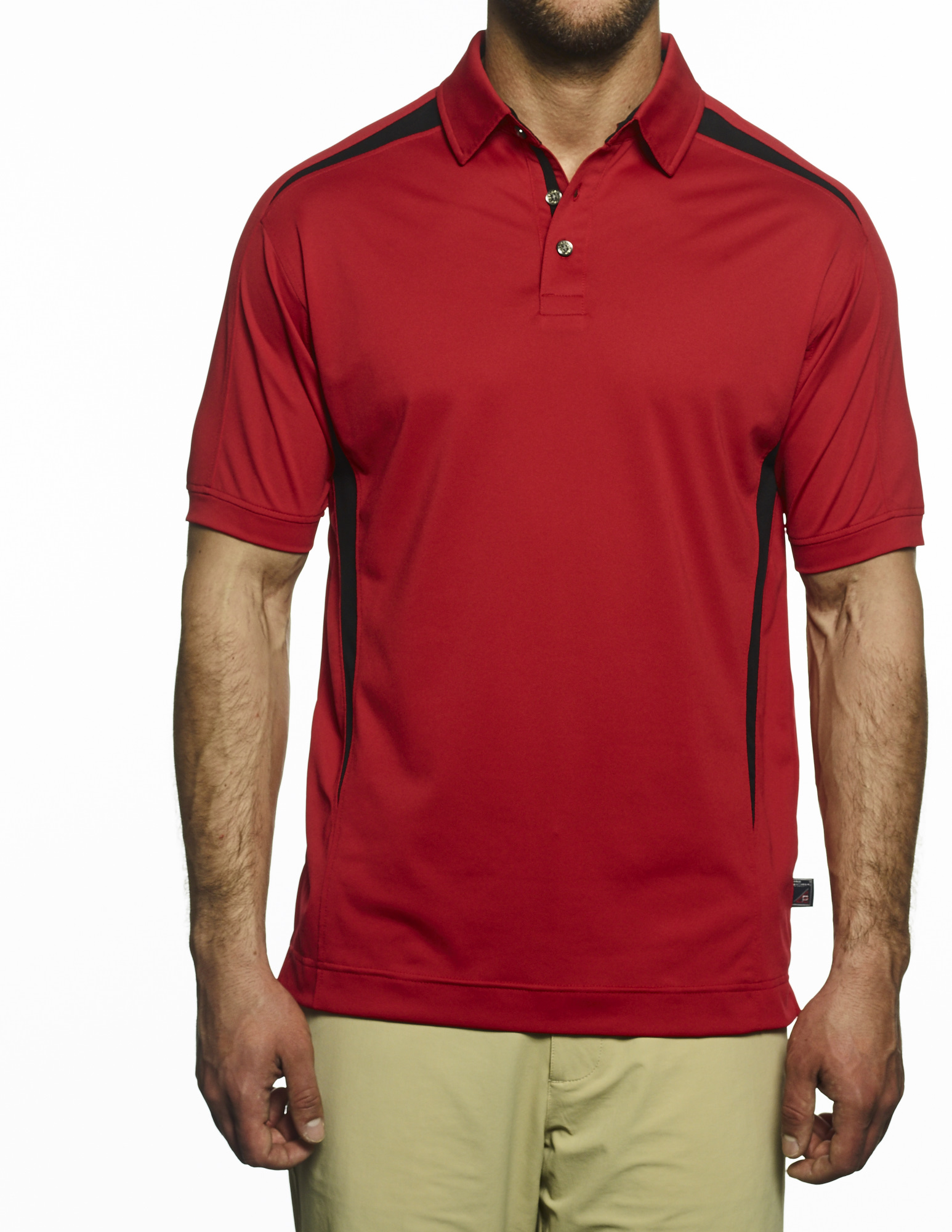 Men's Caliber Color Block Polo Shirt 13
