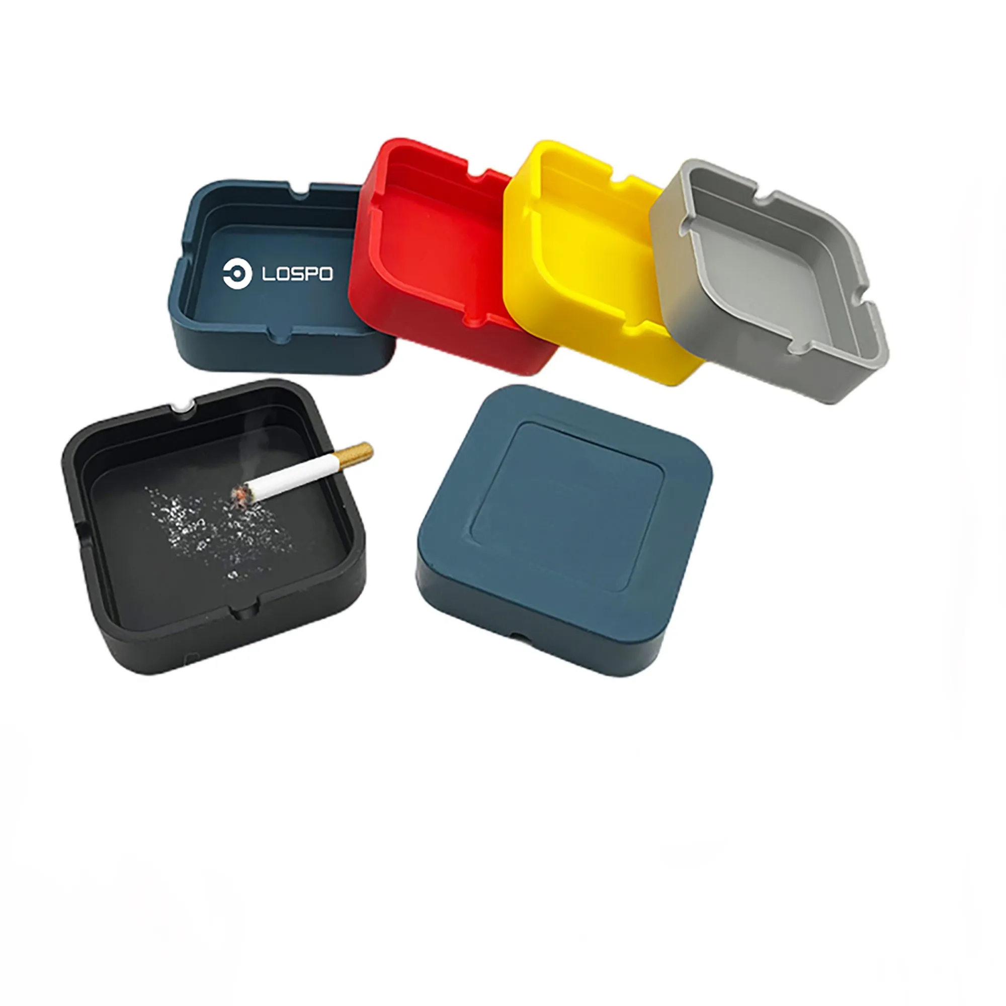 Silicone Ashtray MOQ 100PCS 2