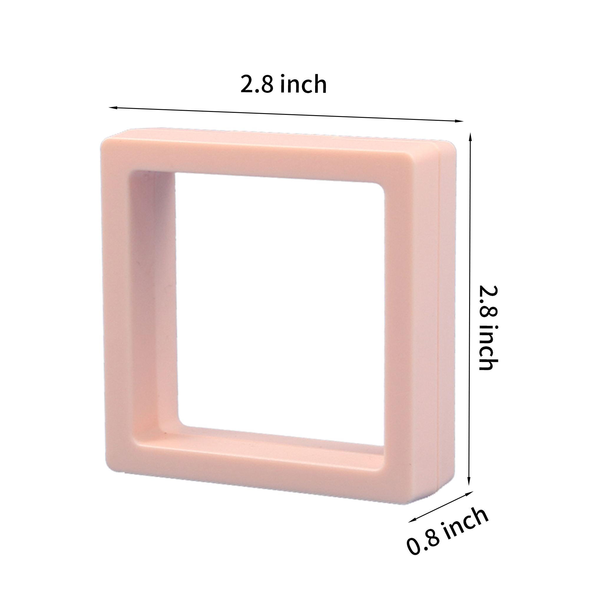 ABS Plastic Display Frame With PE Film Transparent Holder 15