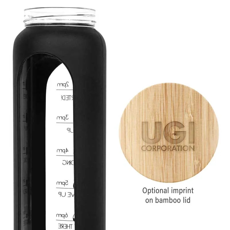 Bronte Glass Water Bottle 36 oz 11