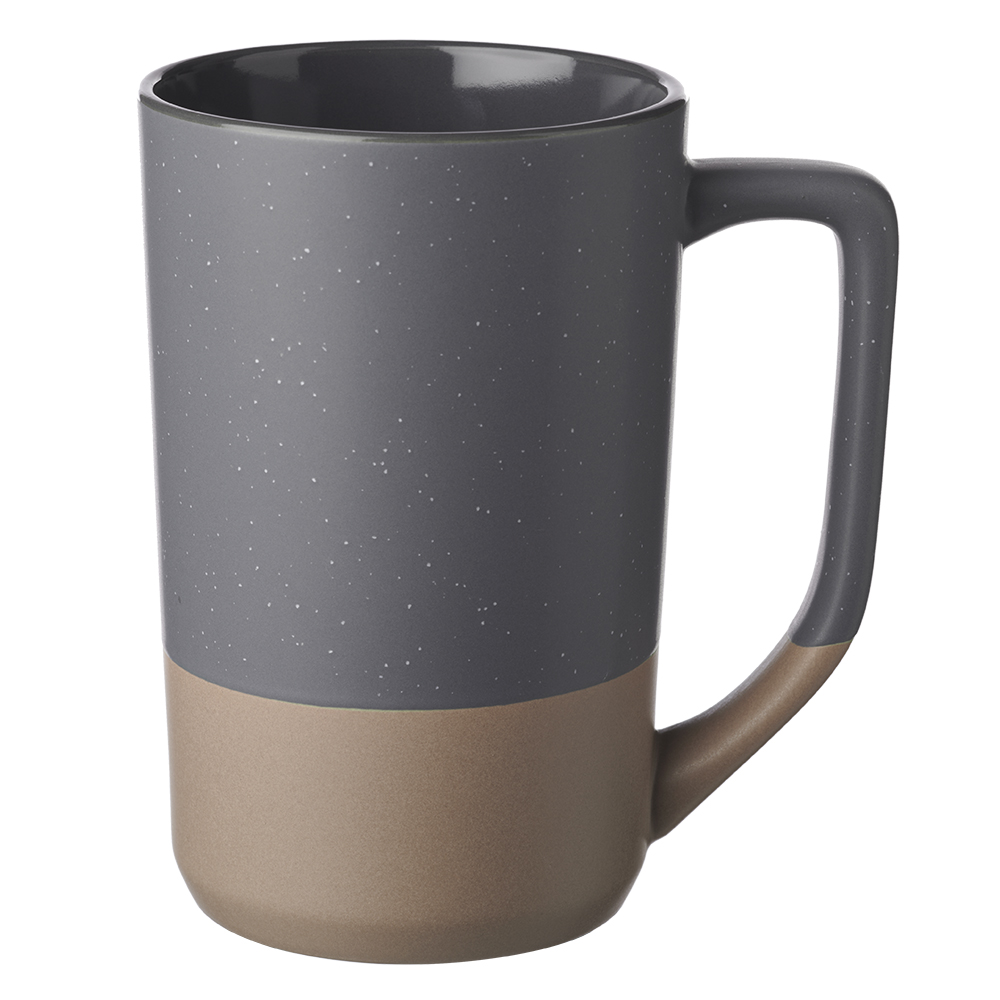 17 oz. Speckle Glazed Two Tone Ceramic Mug 3