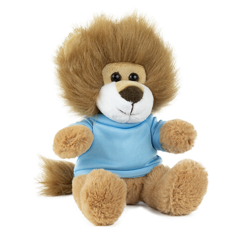 "FLUFFY THE FIERCE" 6" Plush Teddy Lion 8