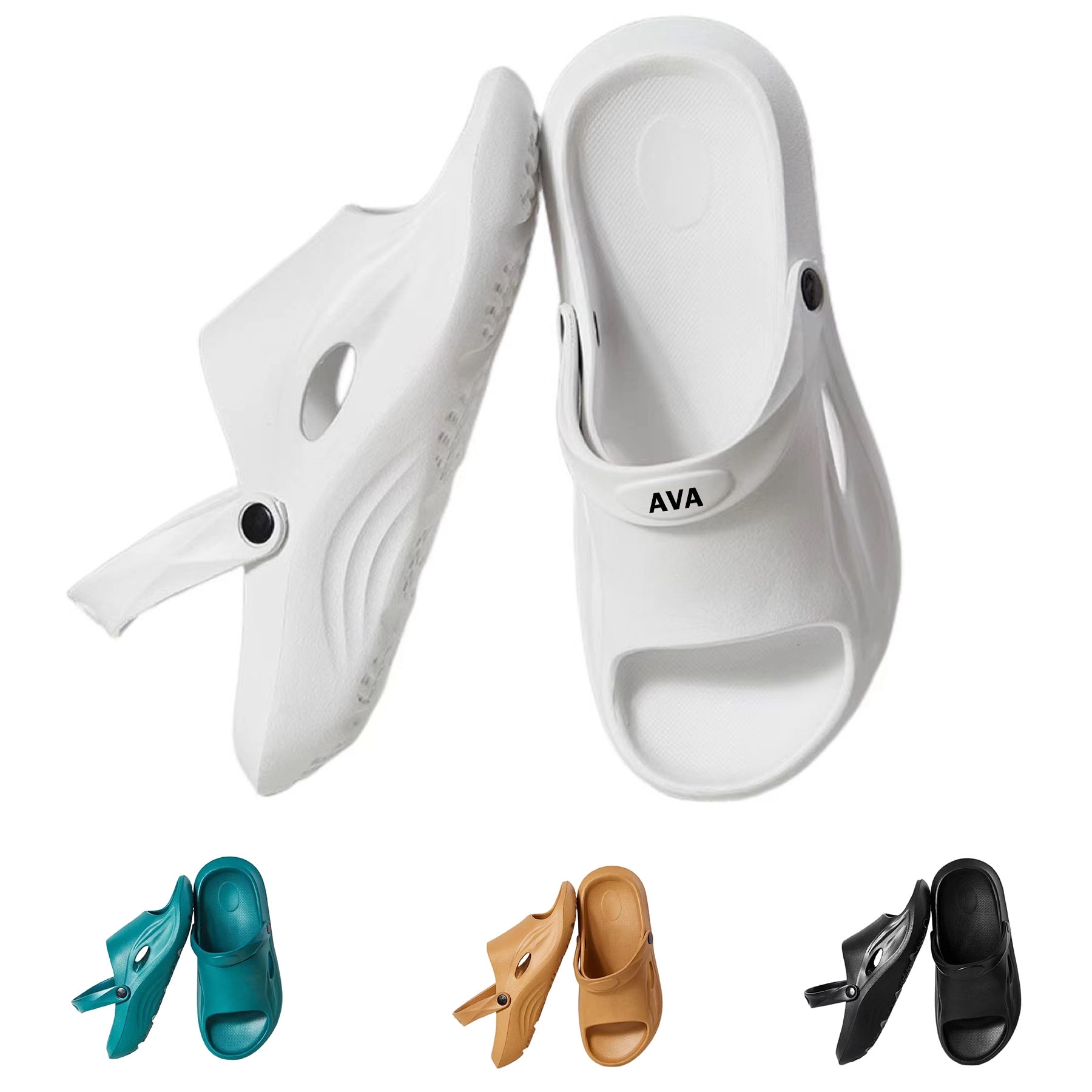 Men Eva Sandals With Heel 3