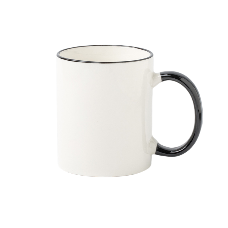 Custom 11 oz. C-handle Ceramic Mugs 4