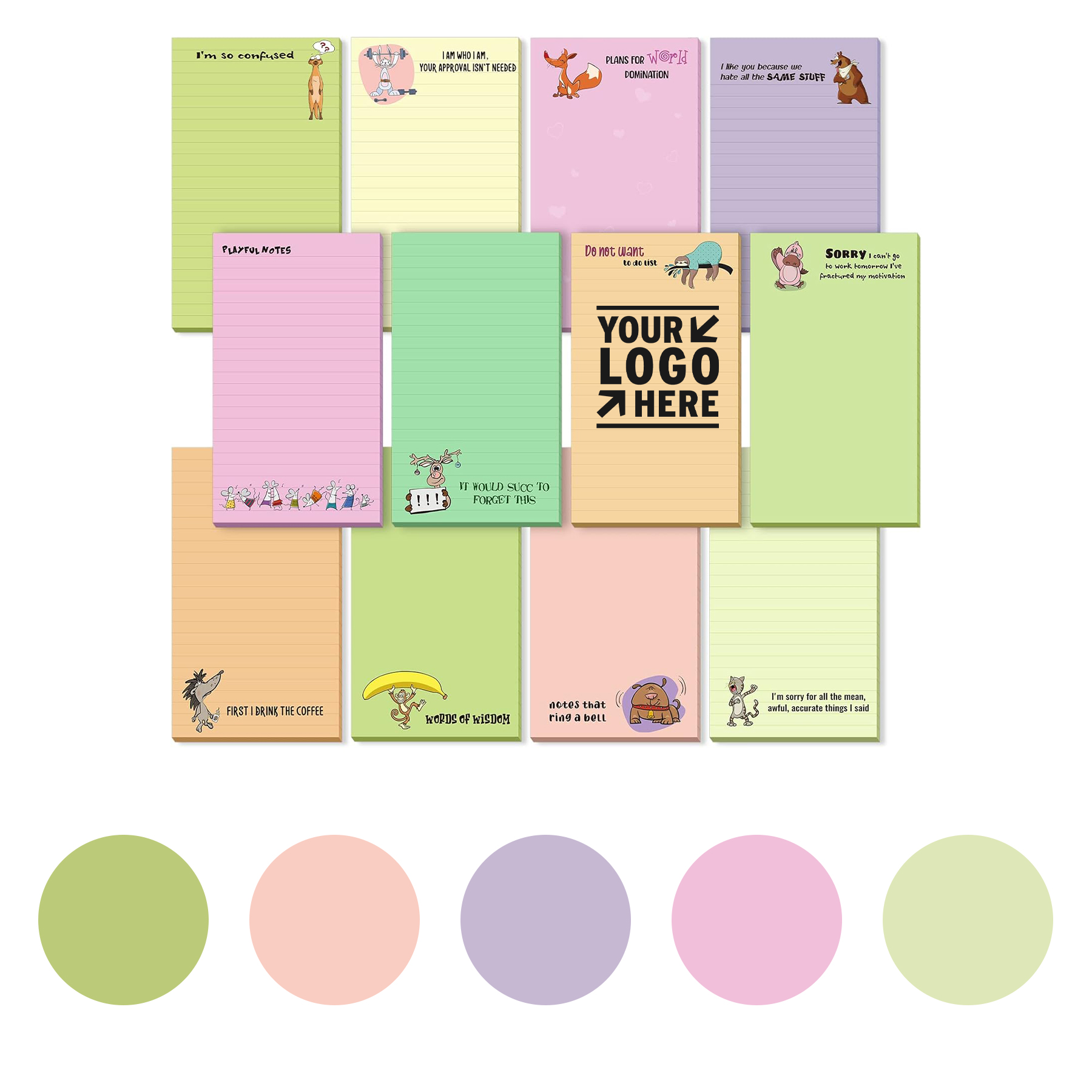5" x 3" Funny Notepad 2