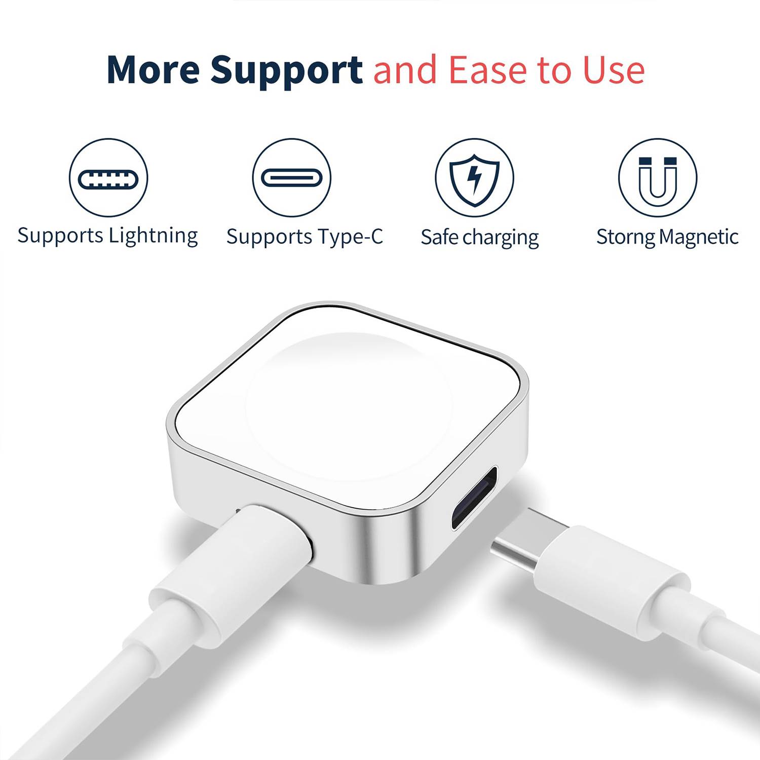 Fast Charging Apple Watch Magnetic Charger Adapter 6