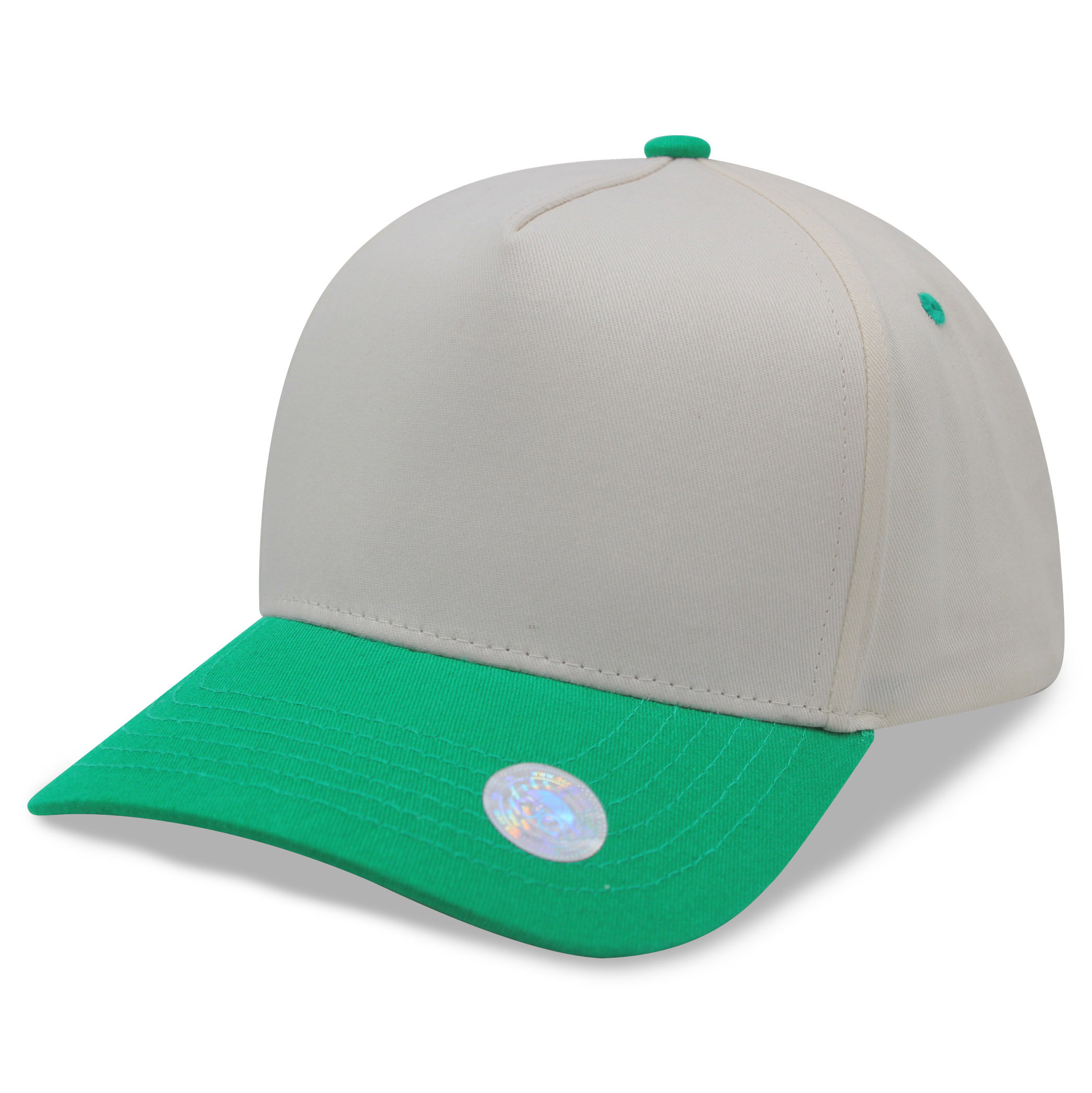 A Frame Baseball Cap 5 Panels Snapback