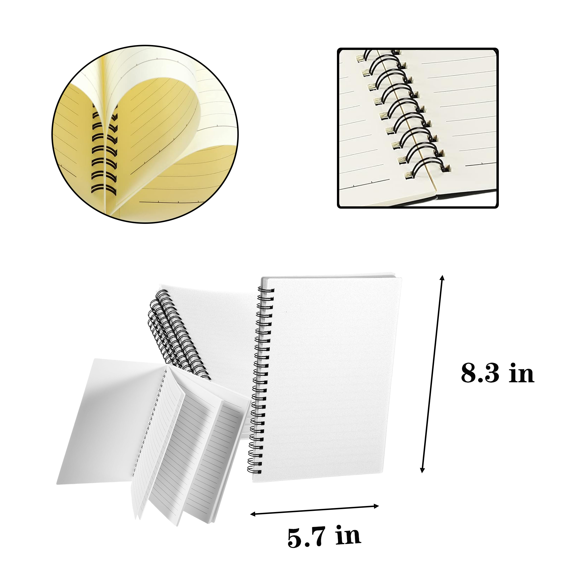 Portable Plastic Coil Notebook 4