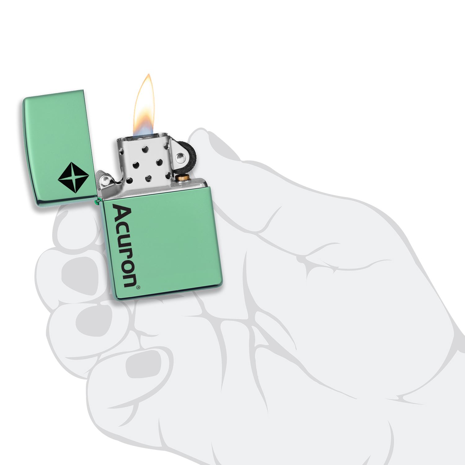 High Polish Green Zippo® Windproof Lighter 5