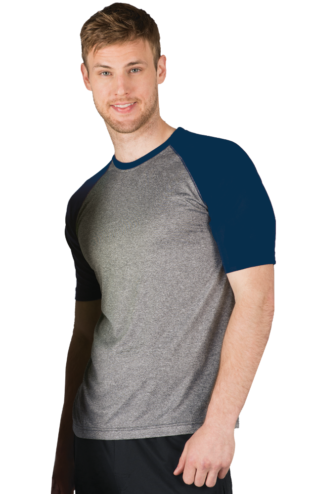Adult S/S Crew Neck Baseball Tee 4