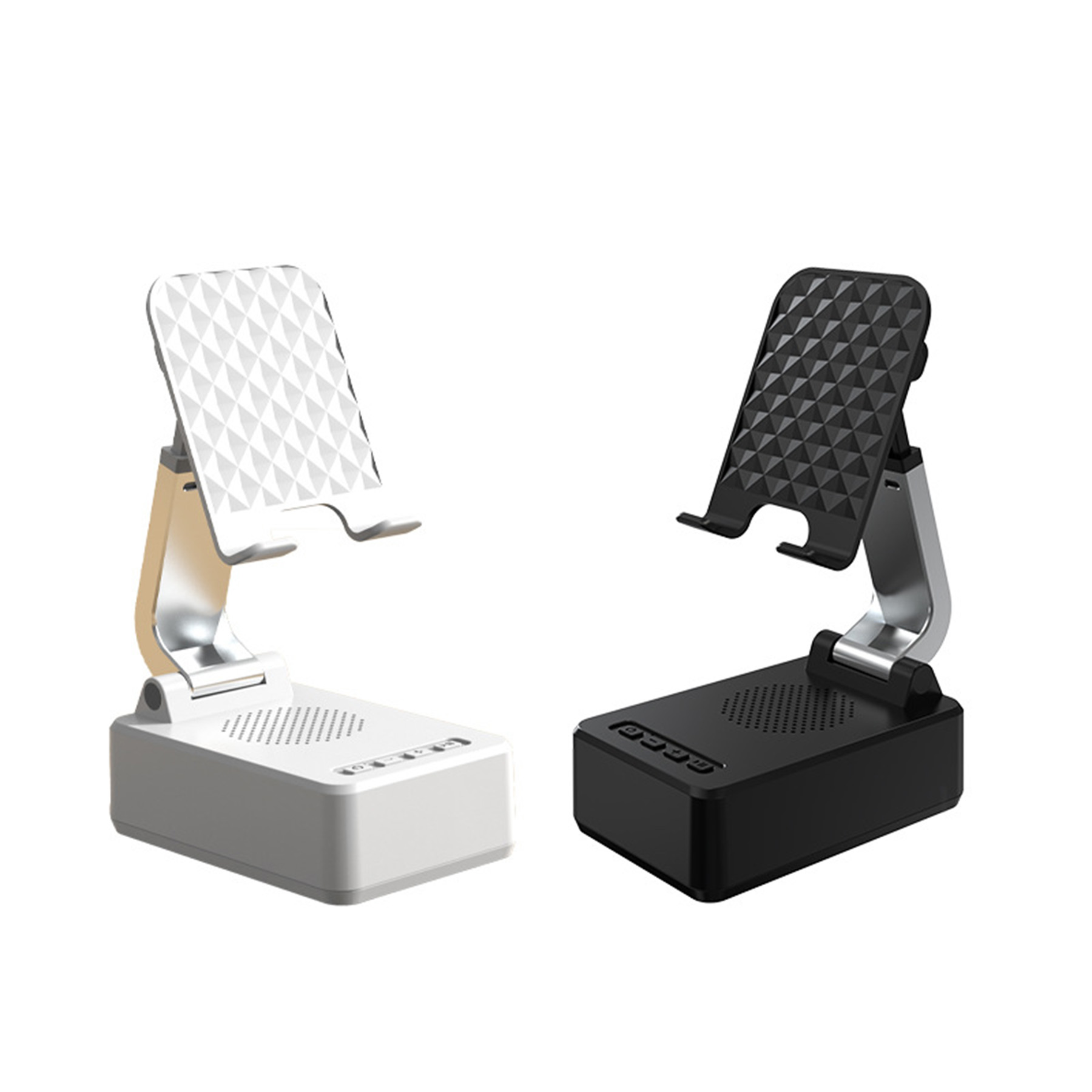 Cell Phone Stand with Wireless Bluetooth Speaker 2