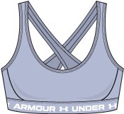 Crossback Mid Women's Sports Bra 24