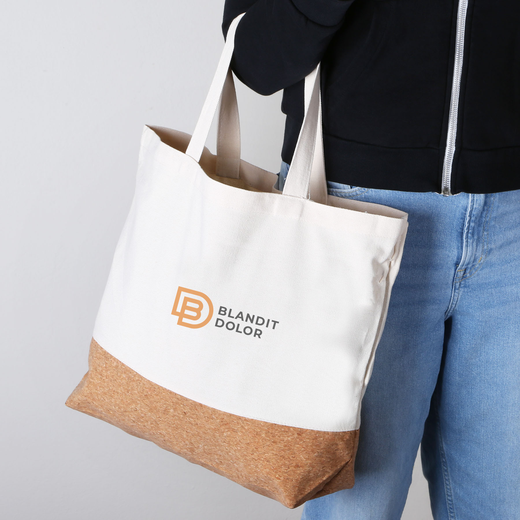 Osiris Cotton And Cork Tote 4