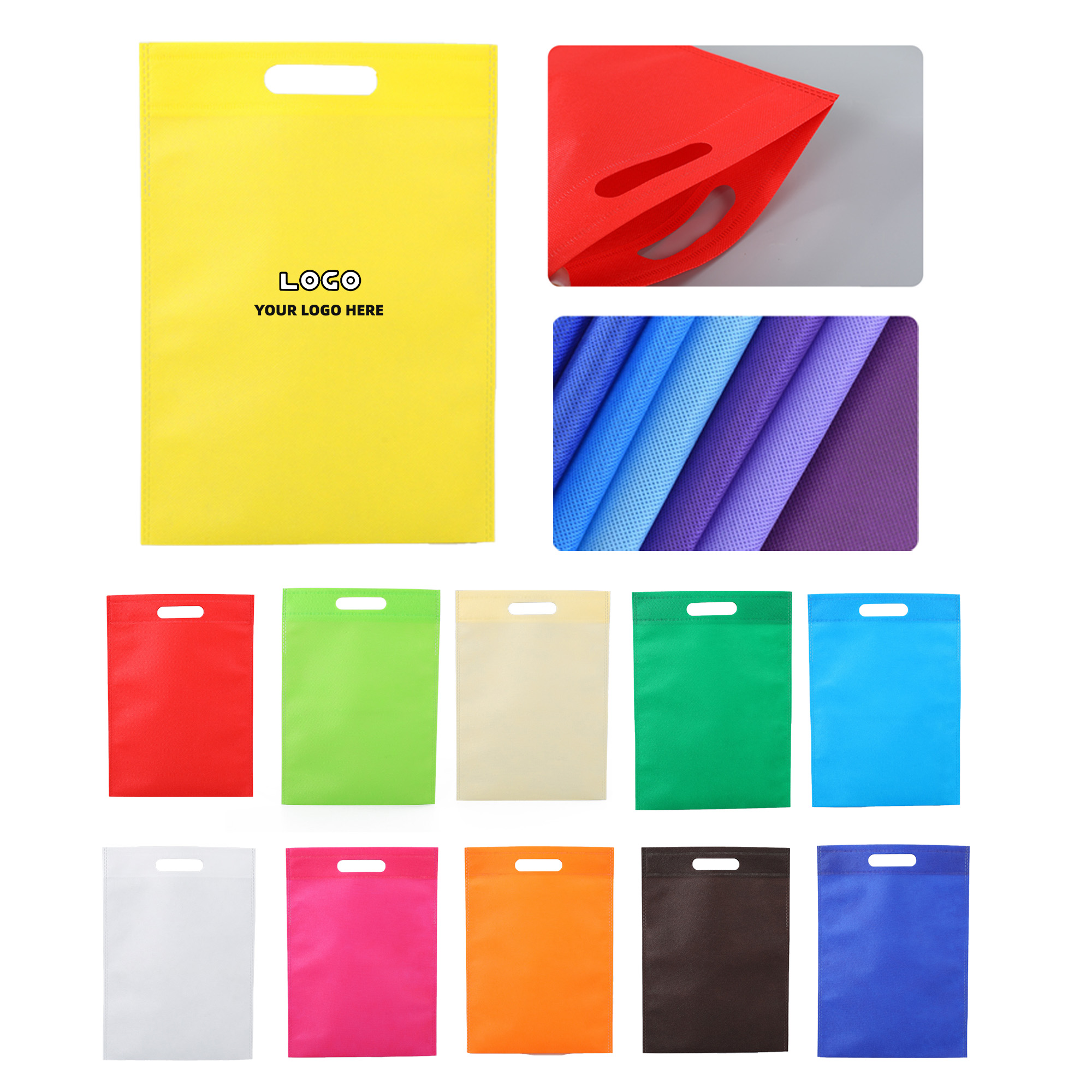 Nonwoven Fabric Shopping Tote Bag 3