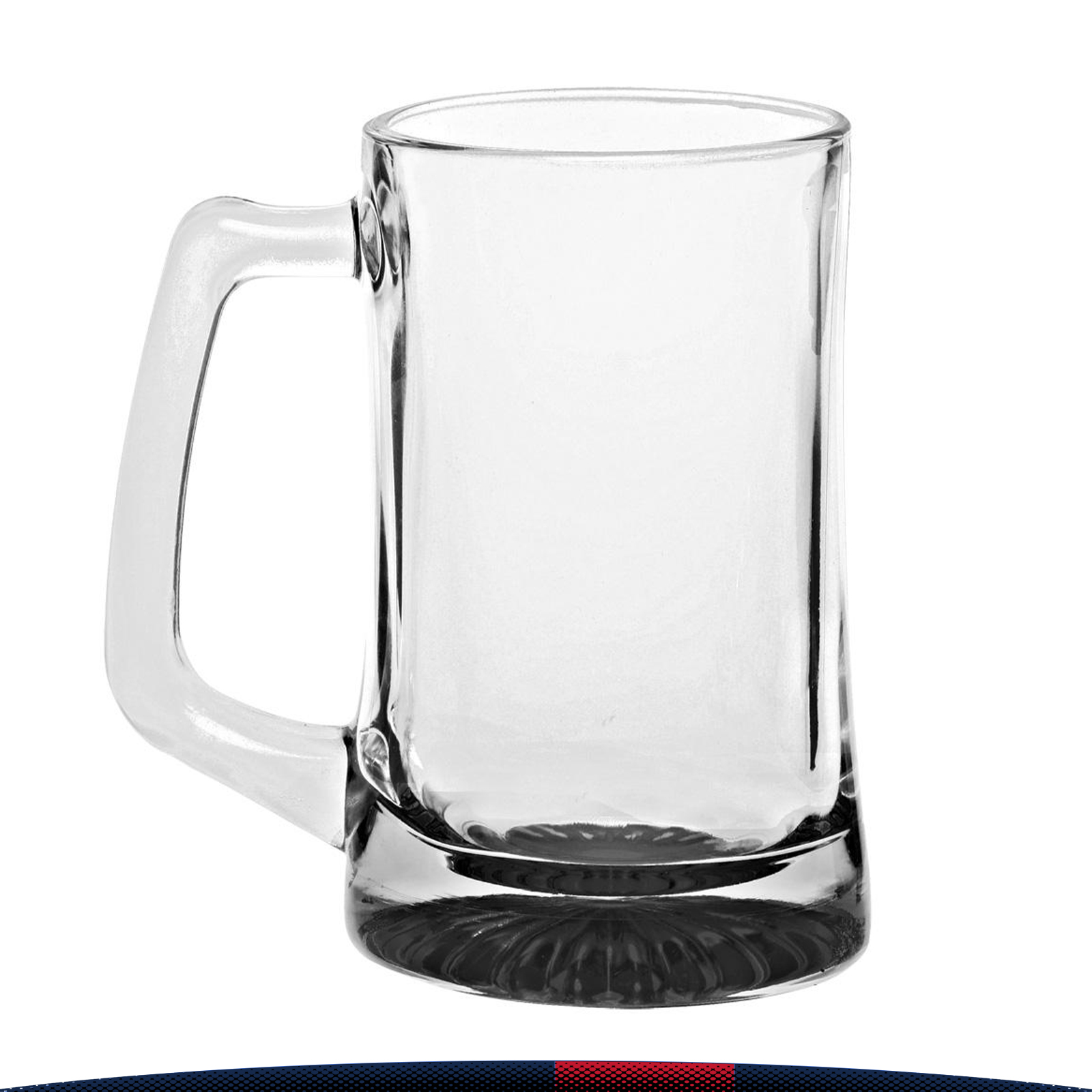 14 oz. Fawer Glass Beer Mugs 7
