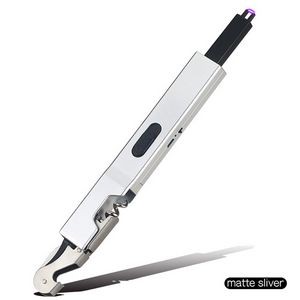 Electric Cigarette Lighter Key Chain X Lightning Design With LED Light 10