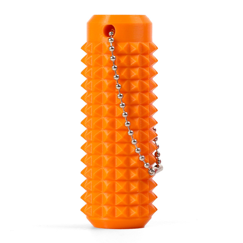 3D Printed Spiky Fidget Keyring 12