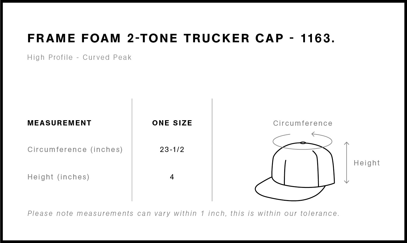 Frame Foam Two-Tone Trucker | 1163 24