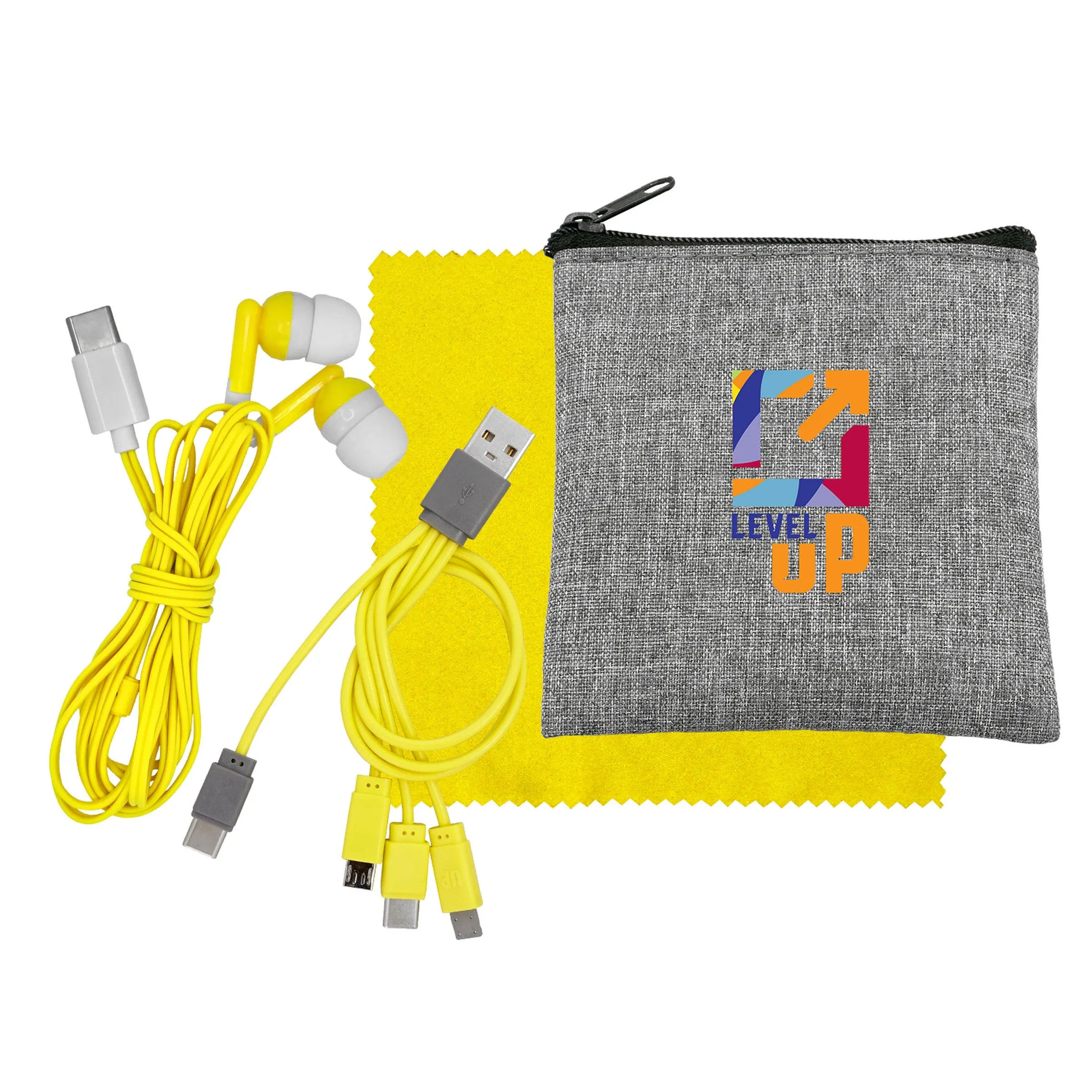 RECYCLED COLORFUL TRAVEL KIT 7
