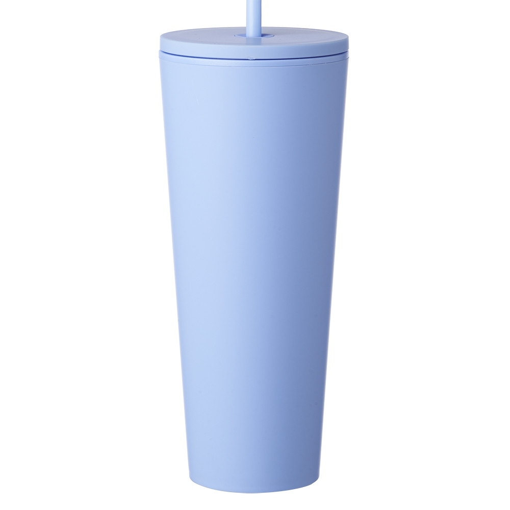 24 oz. Kenai Plastic Tumblers with Straw