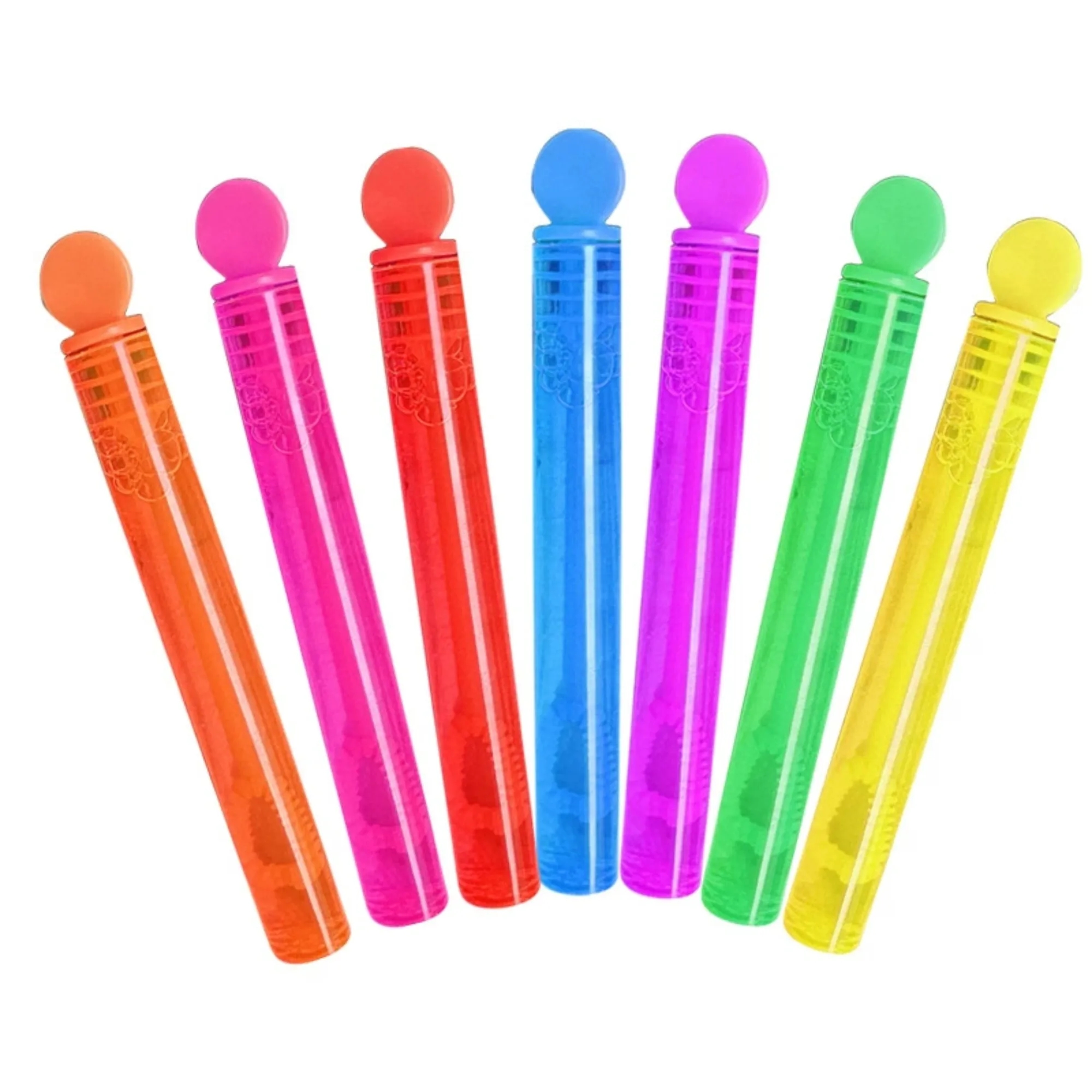 Empty Colorful Bubble Wands Assortment Party Concert 5