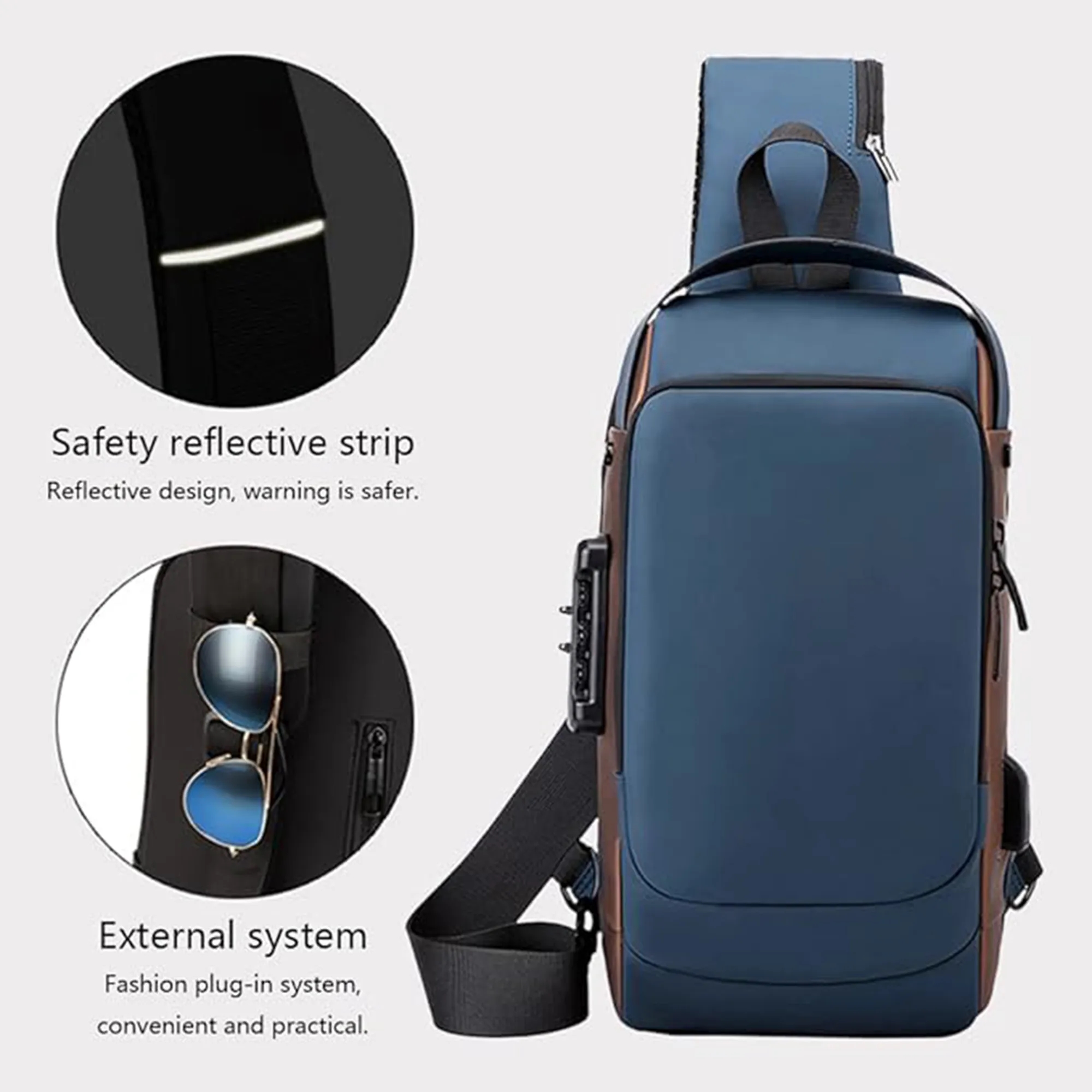 Anti-Theft Secure Chest Bag 7