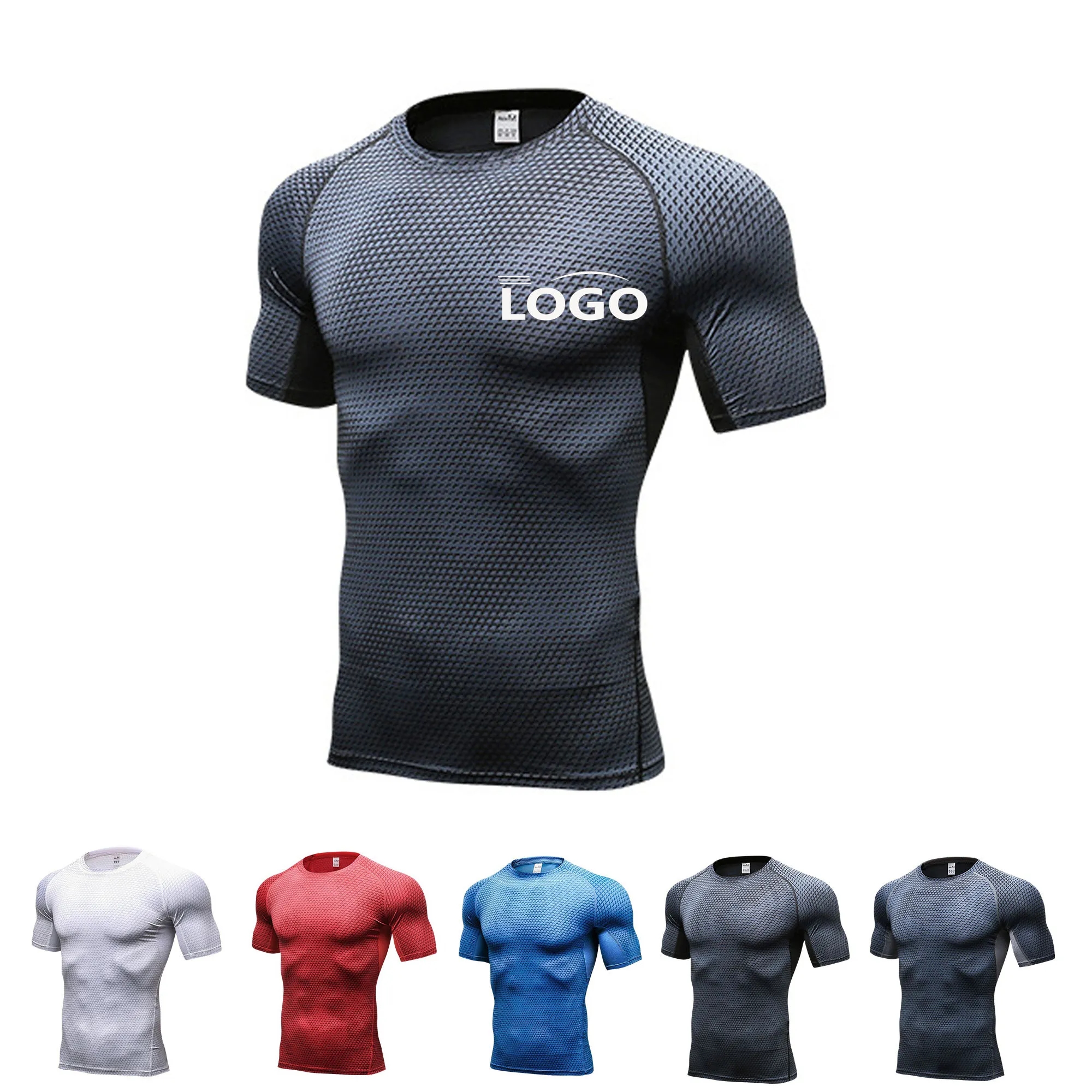 Quick-Dry Men's Short Sleeve Shirt For Sports