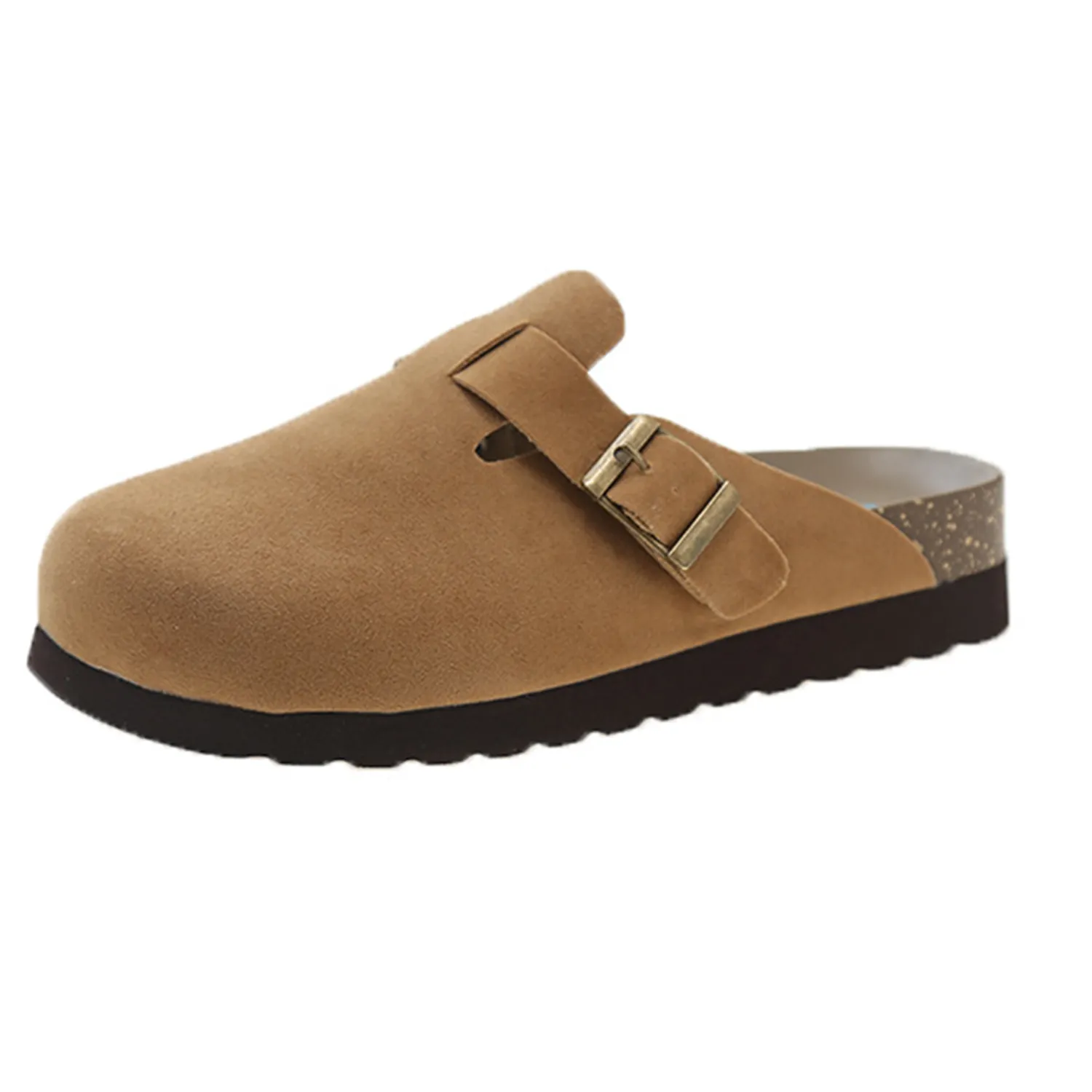 Thick Soled Round Toe Slippers 5