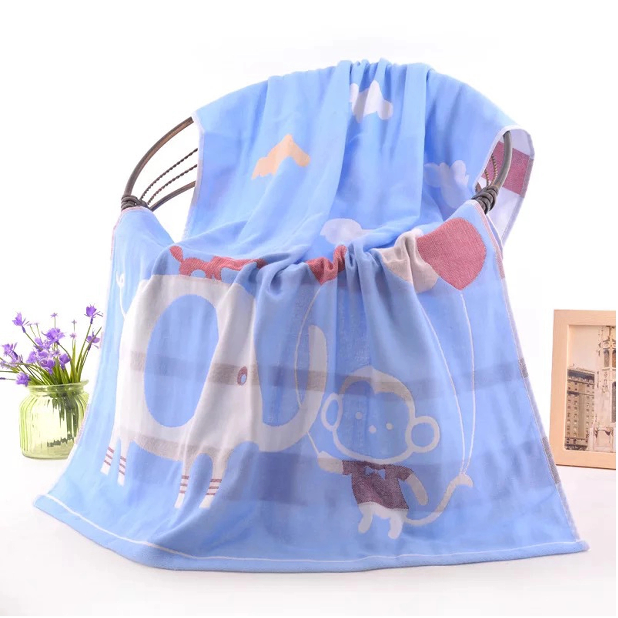 100% Cotton Cartoon Beach Towel 9