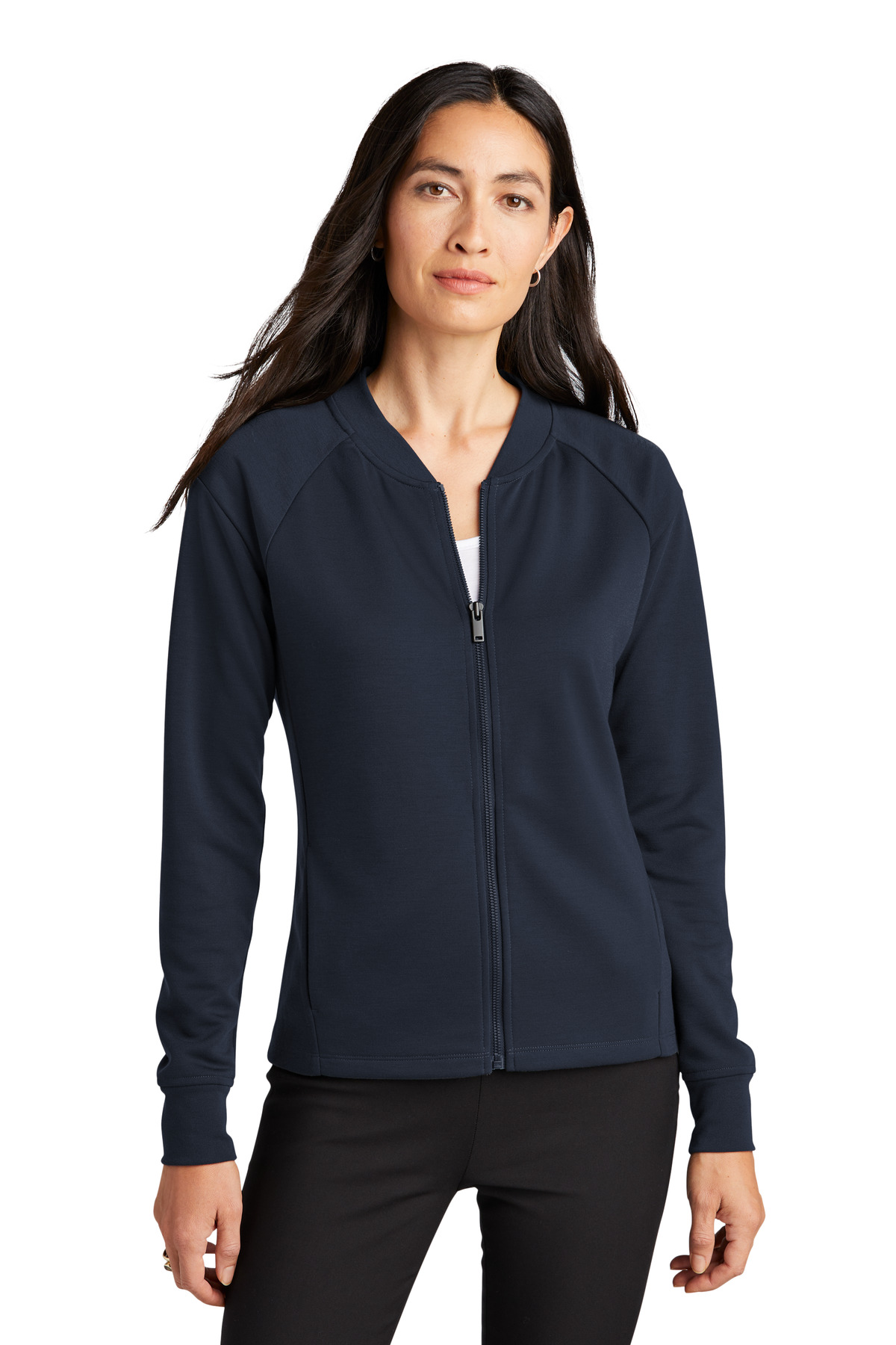 Mercer+Mettle Women's Double-Knit Bomber MM3001 12