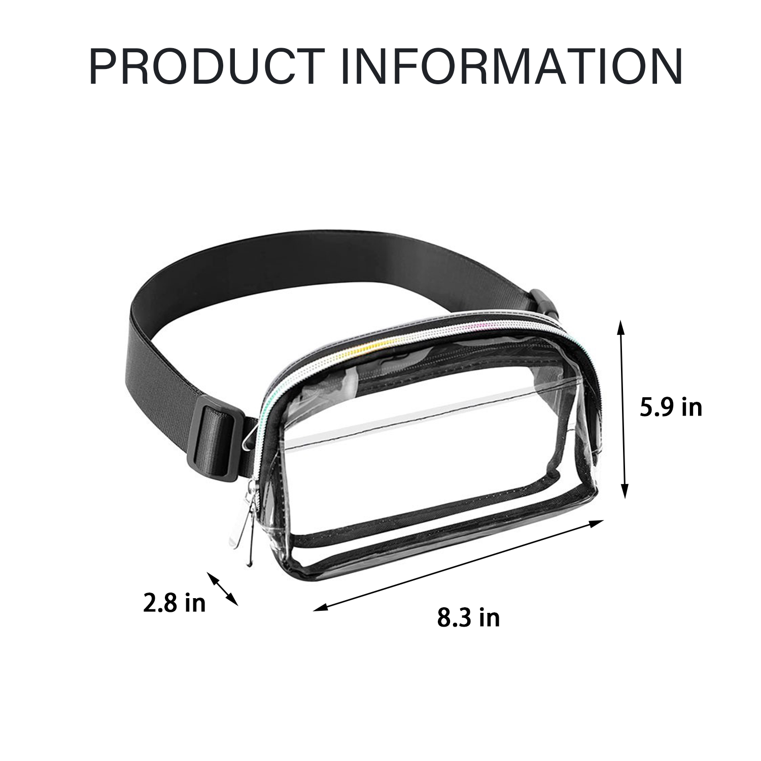 PVC Clear Crossbody Bag 3