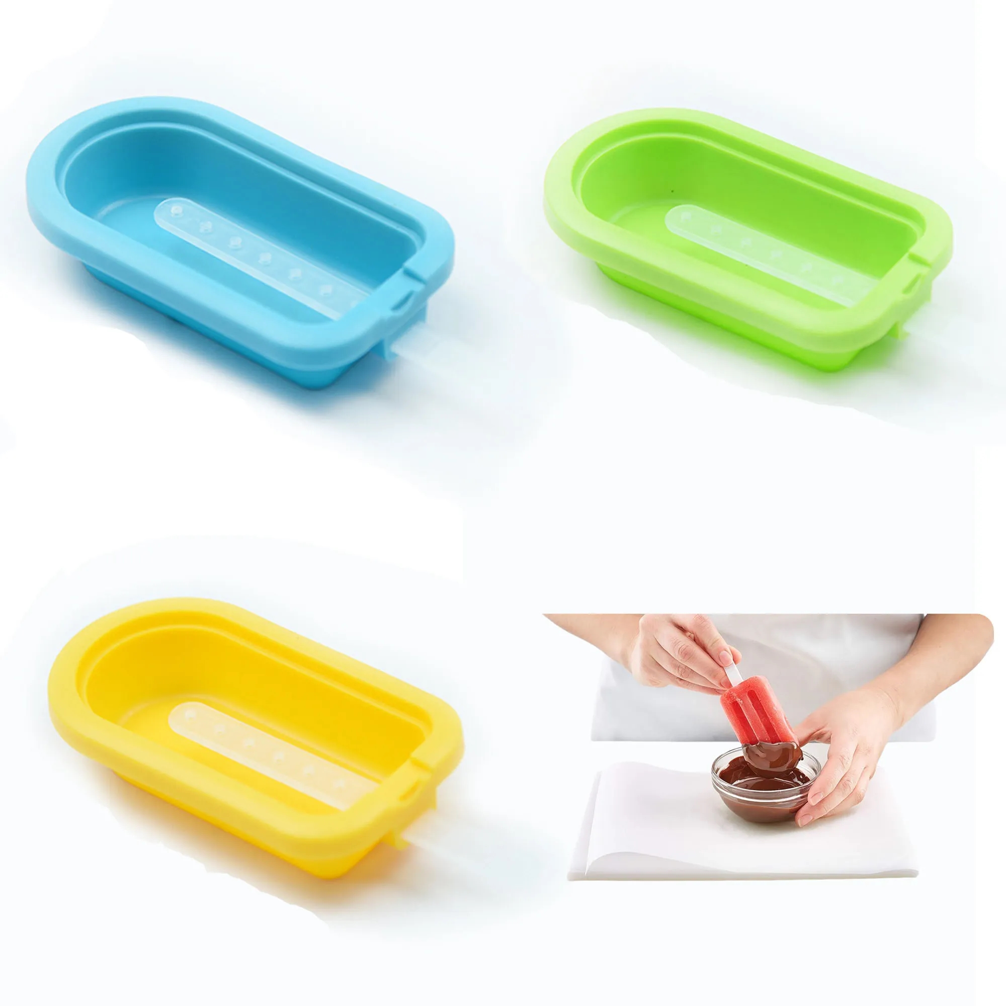 Silicone Popsicle Mold 6