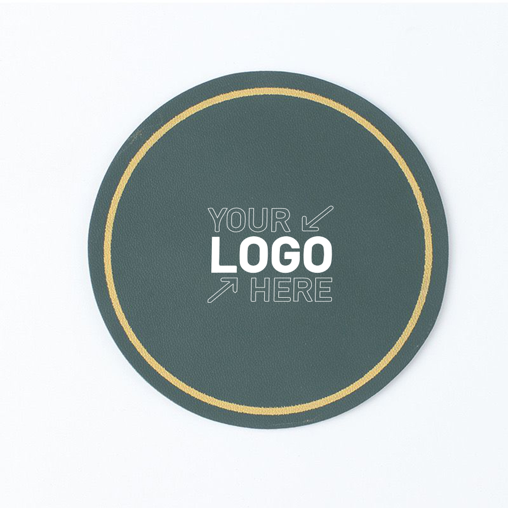 Creative Gold Edge Round Cup Mat 3