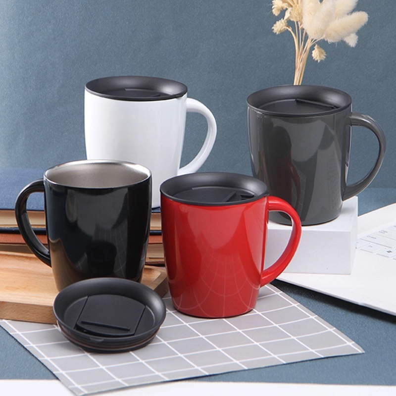 Custom 13 Oz Stainless Steel Vacuum Coffee Mug 9