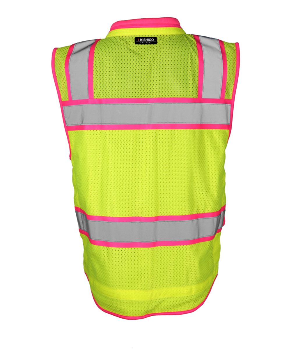 Men's Color Contrast High Performance Surveyors Vest - S5042-5046 6