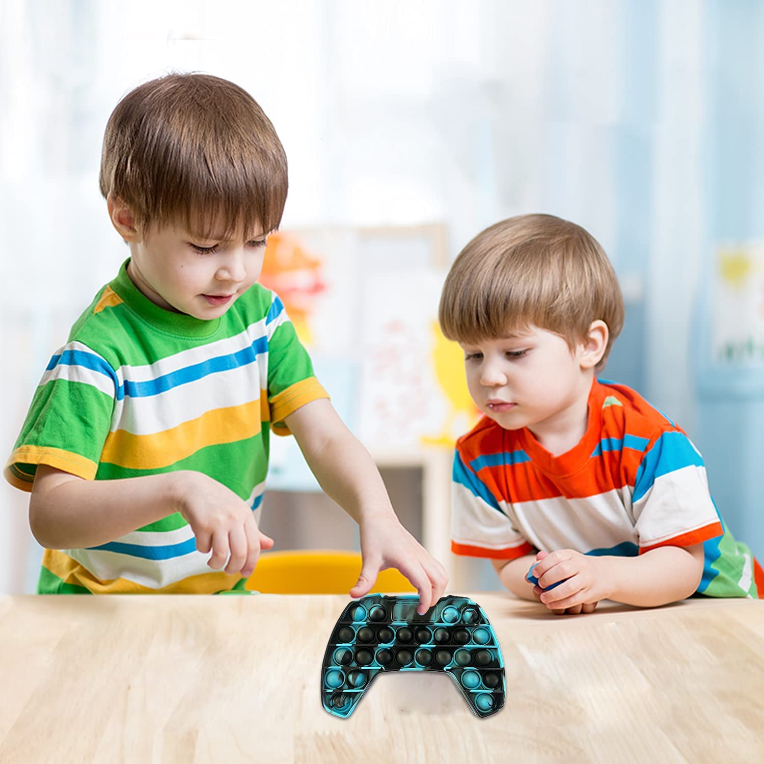 Game Controller Gamepad Shape Pop Push Bubble Sensory Fidget Toy Autism Special Need 10