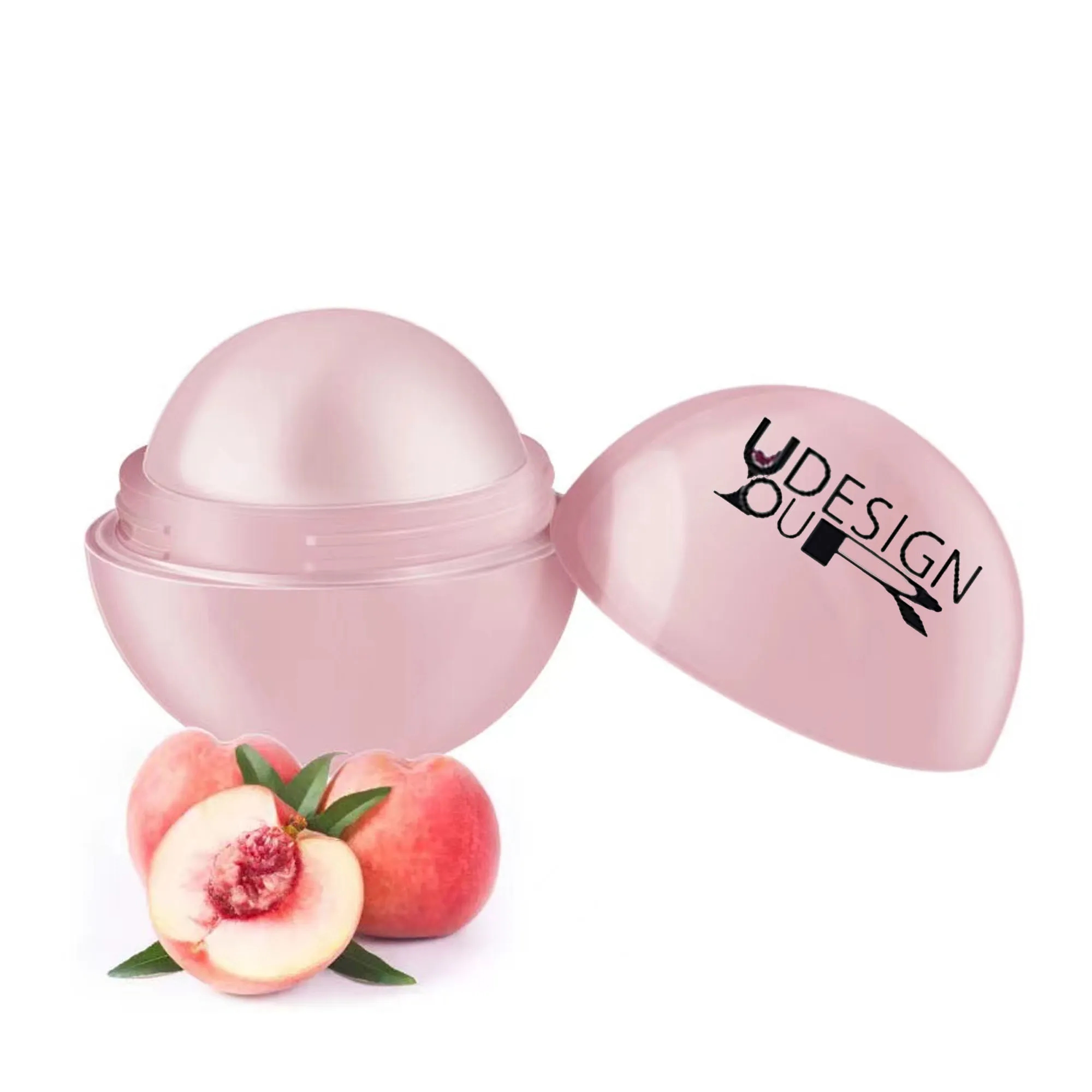 Round lip balm in various fruit flavors 4