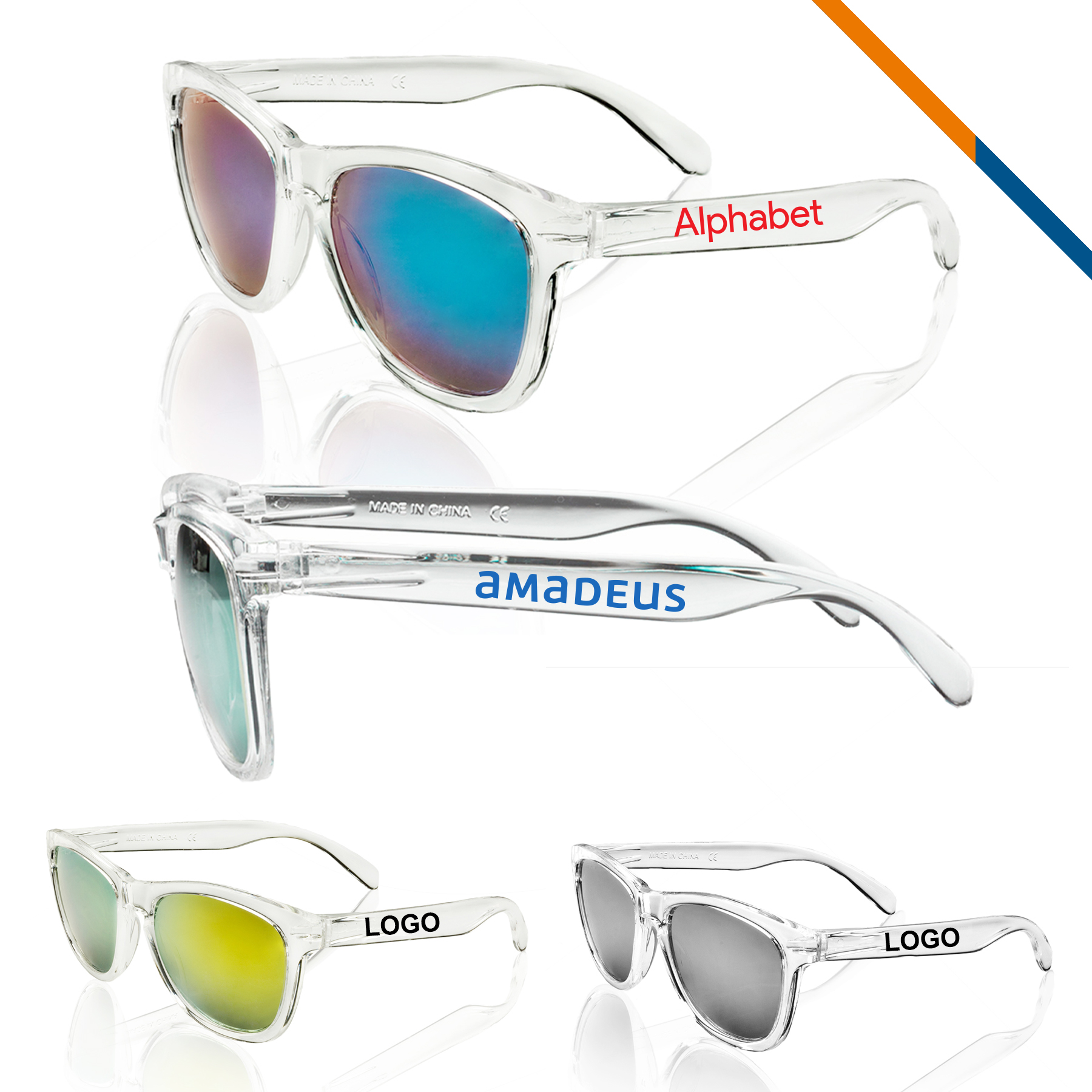 Squa Mirrored Sunglasses 2
