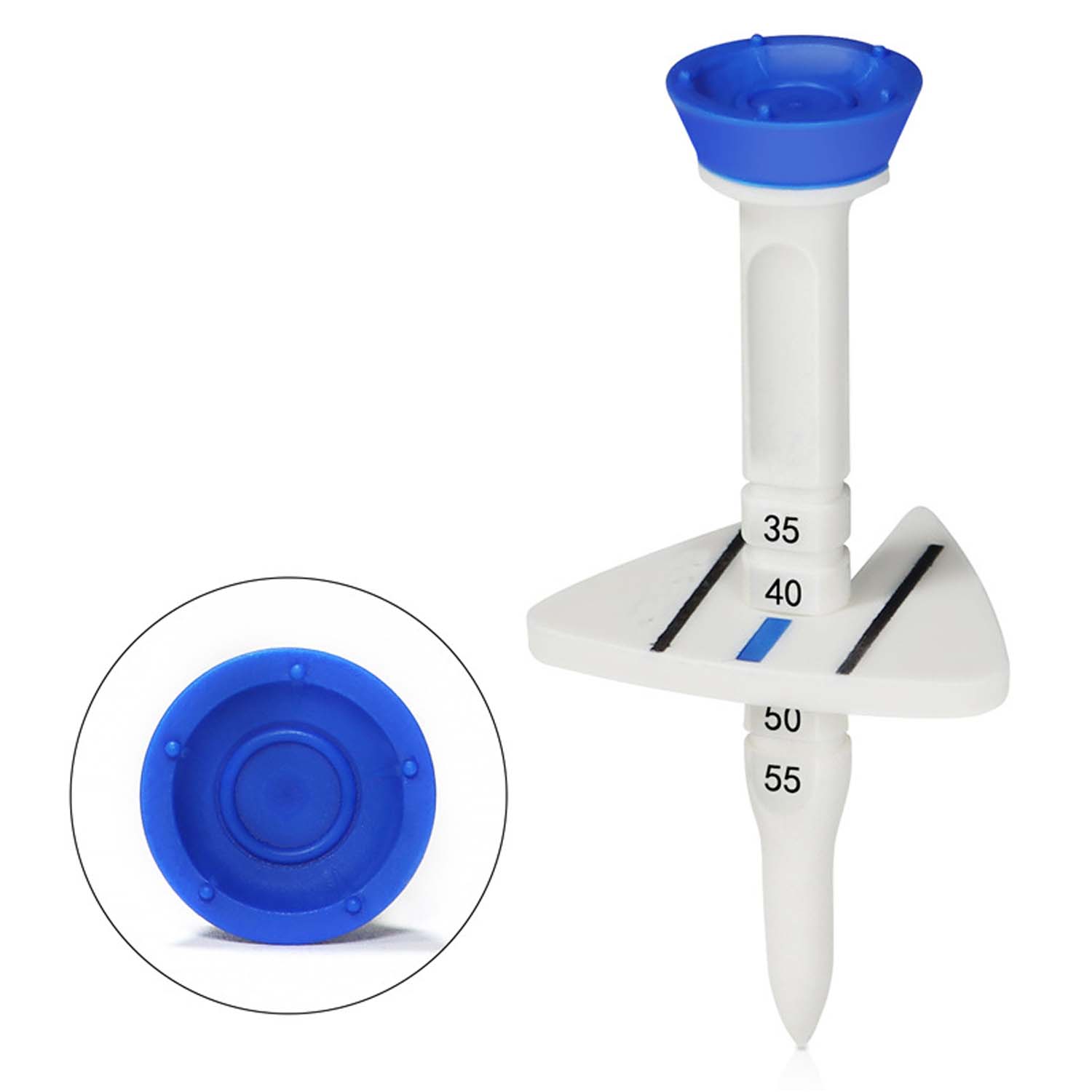 Golf Tees Adjustable Height TriangularDirectional Design 3