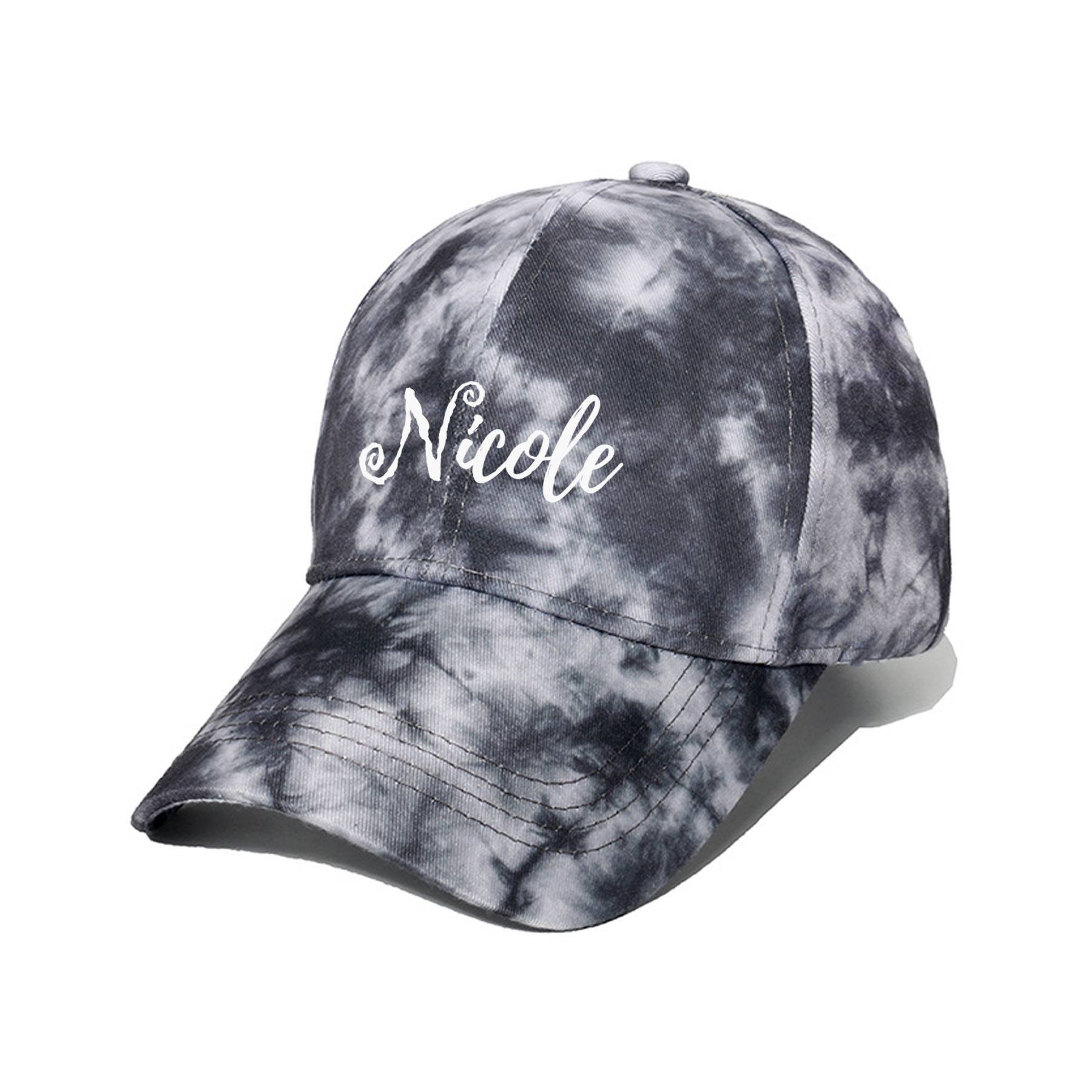 Tie-dye Baseball Cap Fashion Dad Hat 2