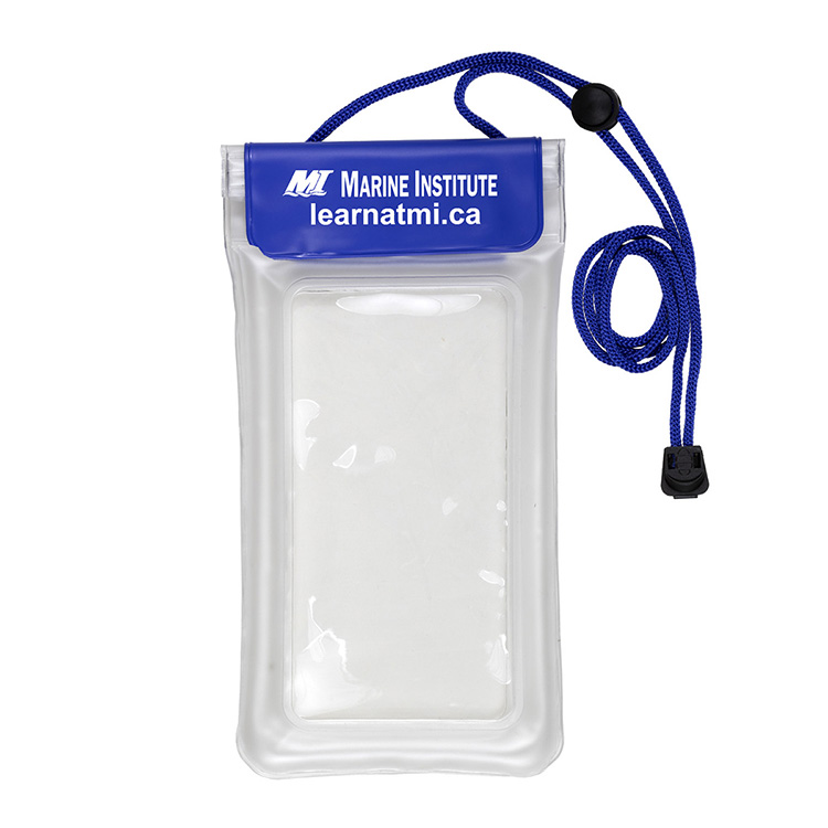 "Yuba" Clear Touch Through Floating Water Resistant Cell Phone and Accessories Pouch 7