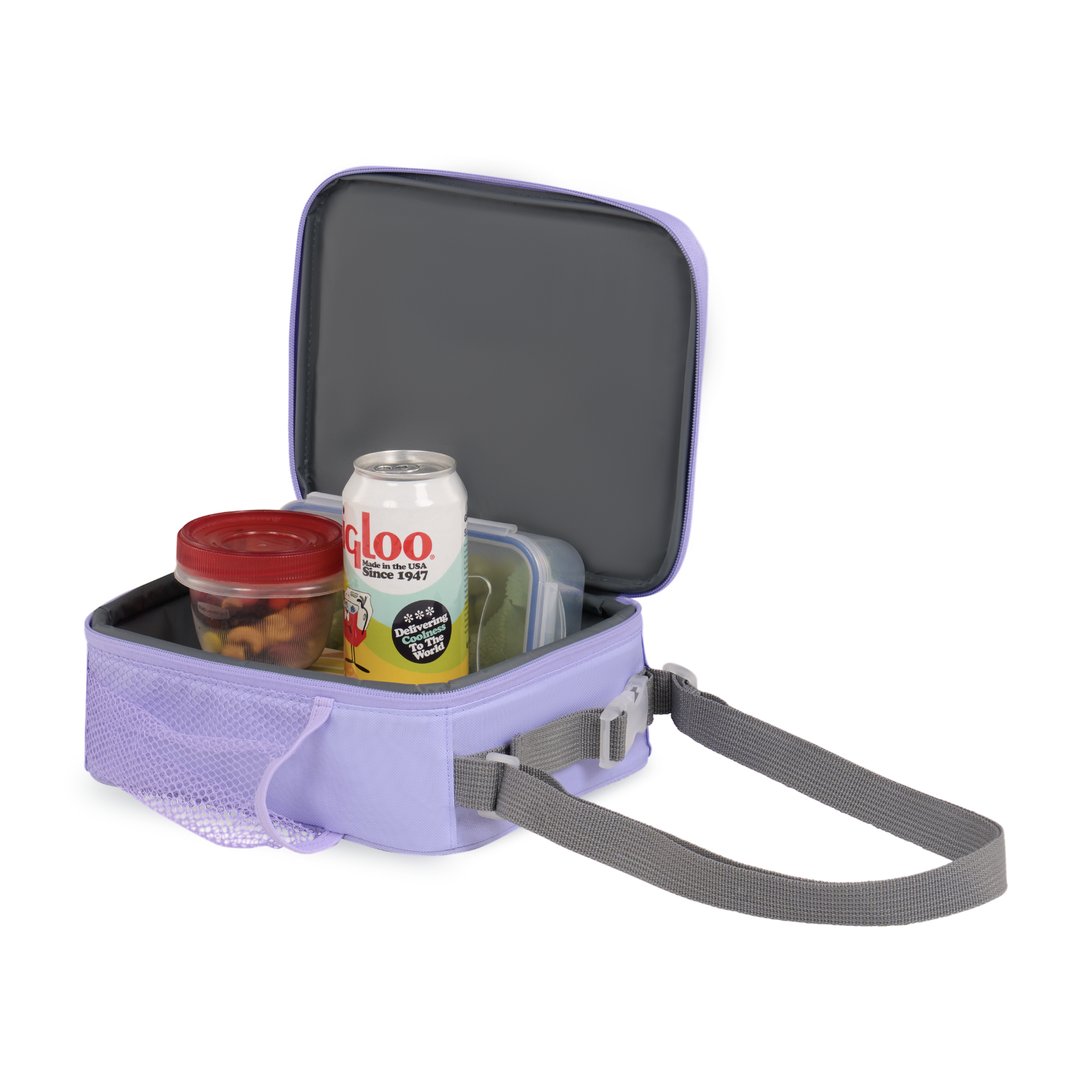 Igloo Everyday Vertical Lunch Bag (Lilac) 5