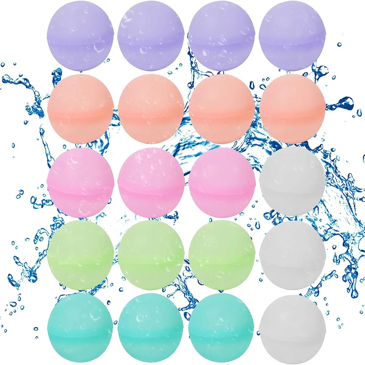 Reusable Water Balloons Summer Bombs SiliconeToys 3