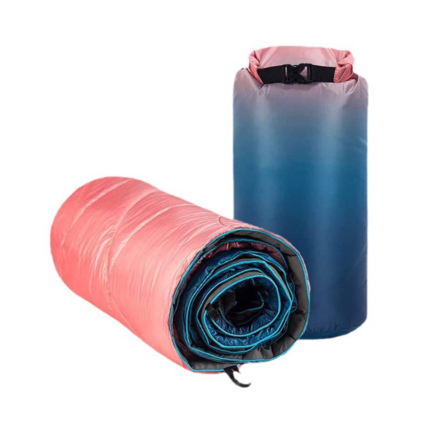 Sports Camping Picnic Gradient Color Multi-Purpose Blanket 3