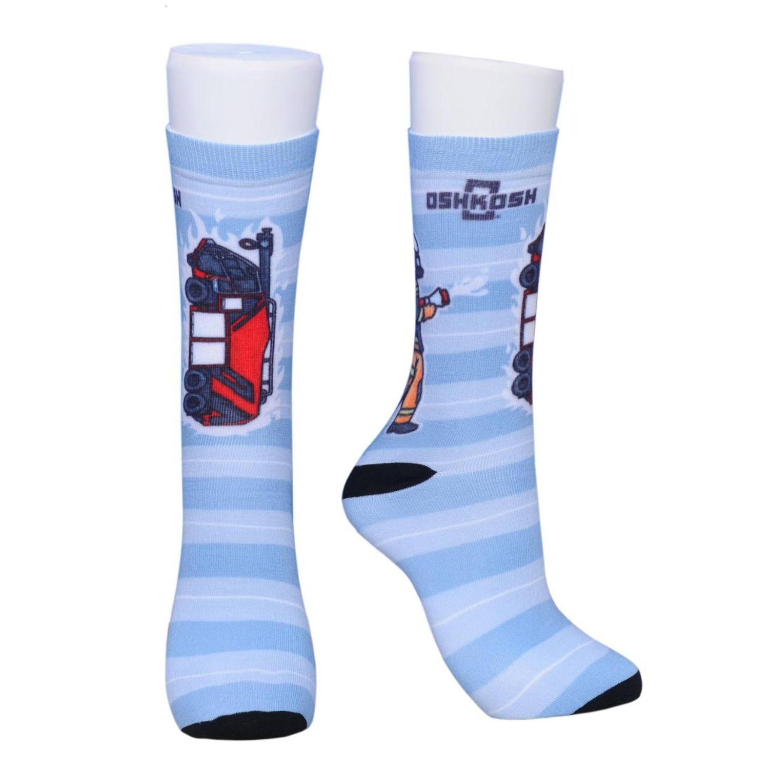Mid Crew 360 digital print unisex socks w/ full customization 5