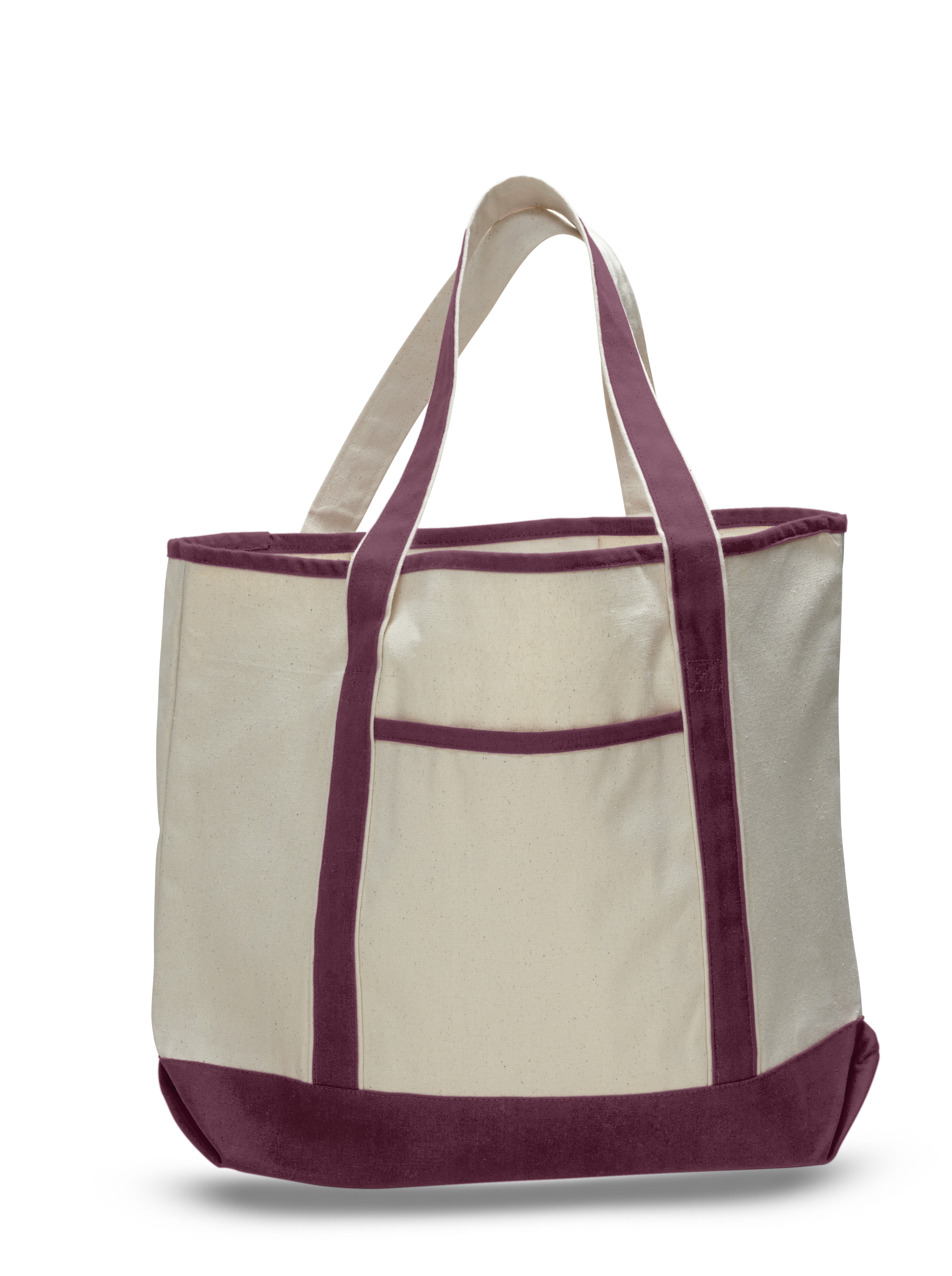 Large Heavy 12 oz. Cotton Canvas Deluxe Tote Bag - Colors 8