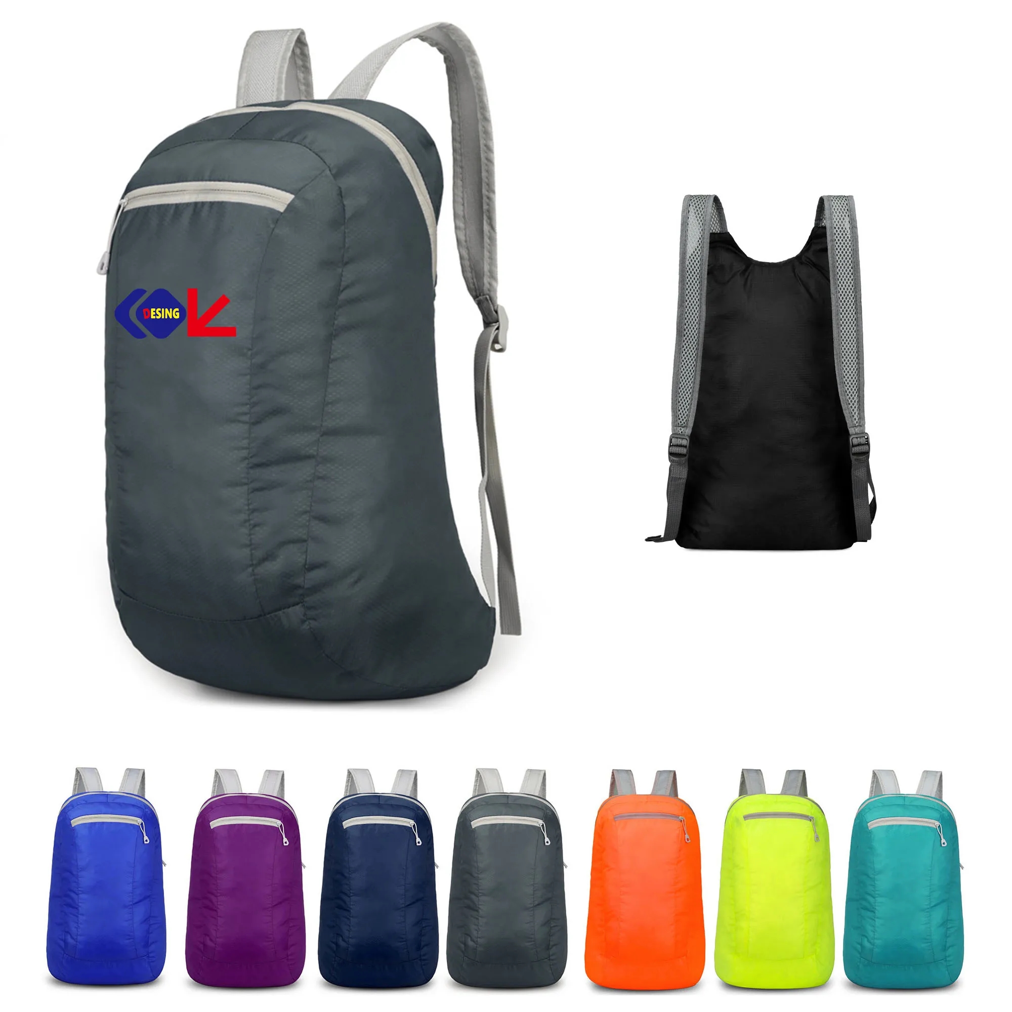 Water Resistant Folding Travel Daypack